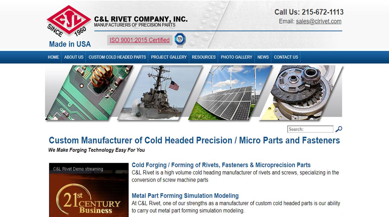 C&L Rivet Company, Inc. | Cold Headed Parts